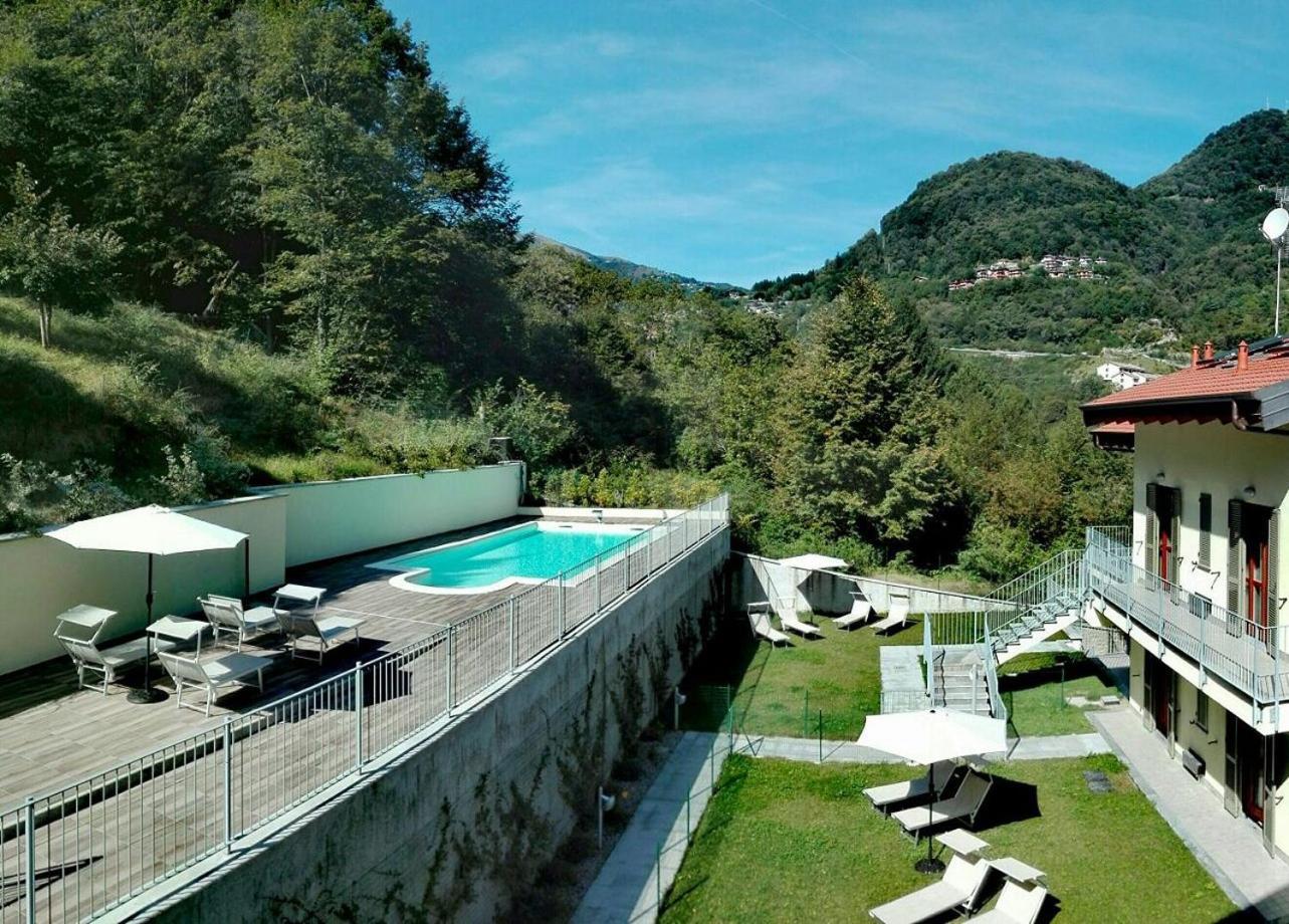 Vista Dolce Isola _ Lakeview Pool, Terrace & Garden Apartment Argegno Camera foto