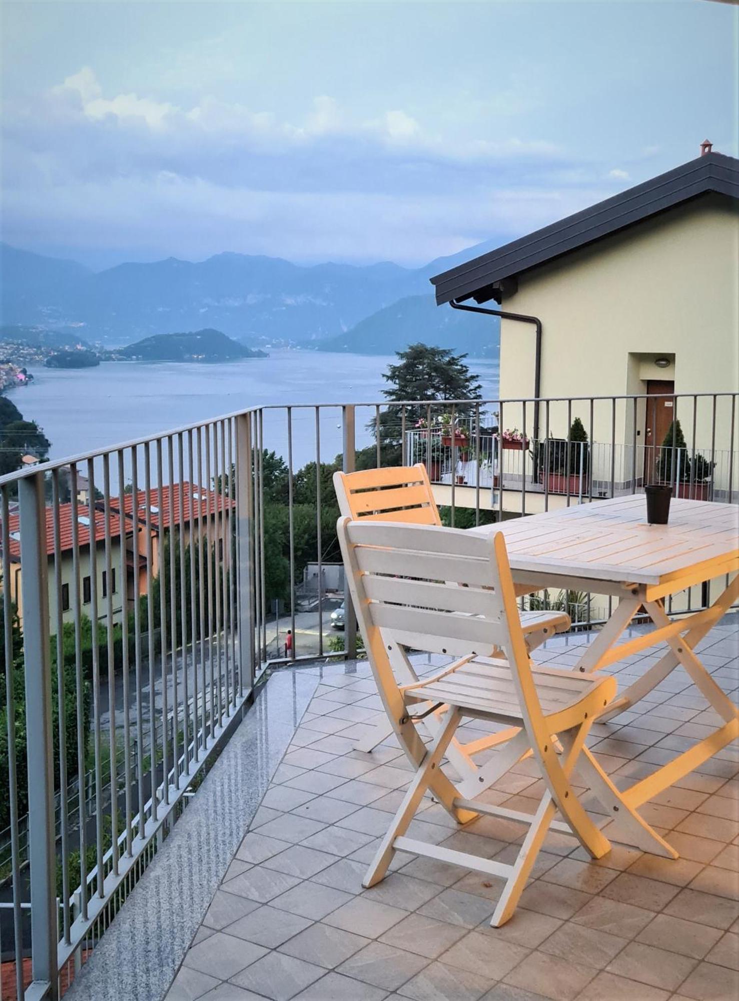 Vista Dolce Isola _ Lakeview Pool, Terrace & Garden Apartment Argegno Camera foto